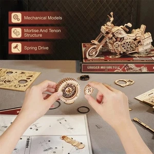 Kit de bloques de construcción de 420 piezas para modelos de madera hágalo usted mismo para niños - Imagen 1 de 11