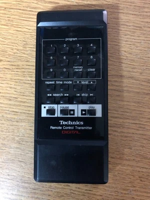 Technics EUR64194 Remote Control HiFi CD Player SL-P320 Genuine Technics Remote - Image 1 of 4