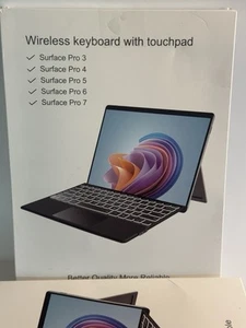 Wireless Keyboard Touchpad for Surface Pro 3, 4,5,6,7 - Picture 1 of 3