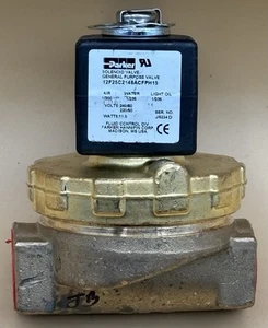 3/4" Gold Ring Series 2-Way Normally Closed Pilot Operated Solenoid Valve - Picture 1 of 5