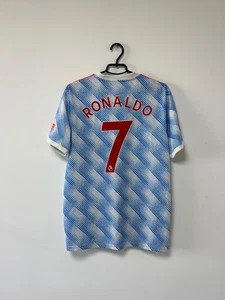 Manchester United 2021/2022 Away #7 Ronaldo Jersey Football Shirt Mens sz L - Picture 1 of 22
