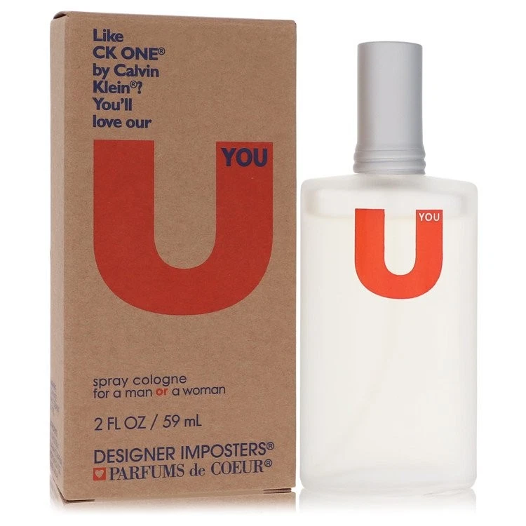 Designer Imposters U You одеколон-спрей (унисекс) от Parfums De Coeur 2 унц одеколон - Изображение 1 из 1