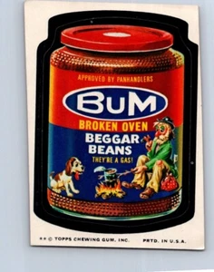 VINTAGE TOPPS WACKY PACKAGE 1970s STICKERS BUM NO647 - Picture 1 of 2