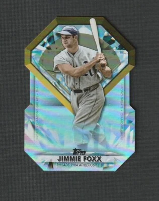 2022 Topps Update Jimmie Foxx Diamond Greats Die Cut #DGDC-68 Athletics - Image 1 of 2