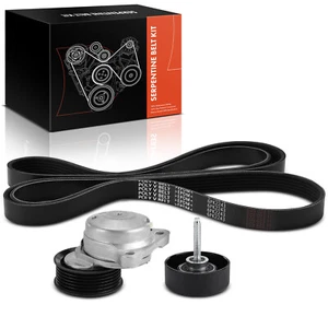 3Pcs Serpentine Belt Drive Component Kit for Mazda MX-5 Miata 2006-2008 Manual - Picture 1 of 7
