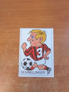 Figurina Calciatori Caricatura SCHNELLINGER - MILAN Ed. Imperia 1970-71 orig. - Imagen 1 de 2