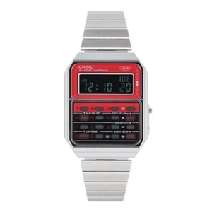 CASIO QUARTZ  CA-500WE-4B  CA-500 CA Quartz Digital Black/Red - Picture 1 of 6