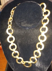 Hobe gold circle Necklace - Picture 1 of 3