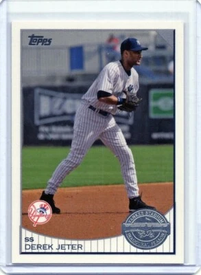 2009 Topps Yankee Stadium Opening Day #1 Derek Jeter Yankees NM+ - Image 1 of 2