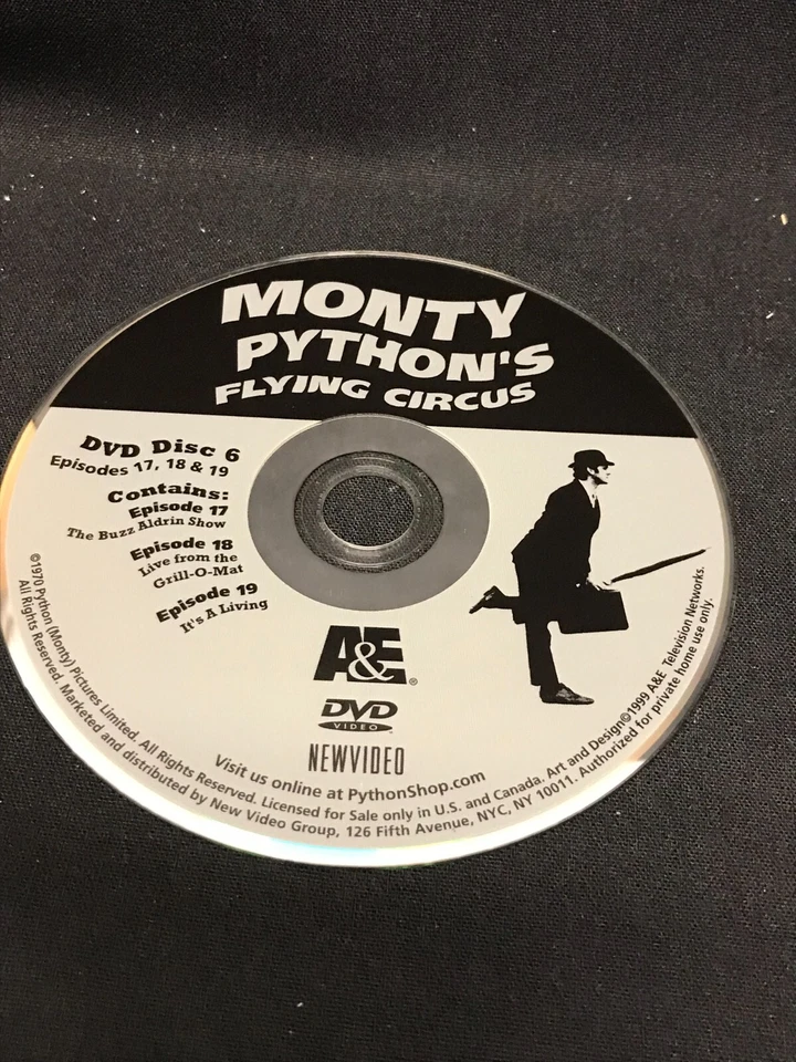 Monty Python's Flying Circus : Disc 6 - DVD Disc Only-Replacement Disc - Image 1 of 1