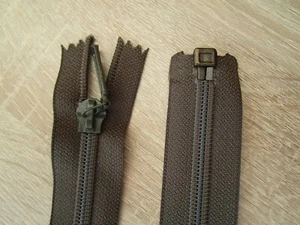 30 - 73 cm Kunststoff-Reißverschluss  teilbar  für Jacken Zelt Tasche #2 - Bild 1 von 3