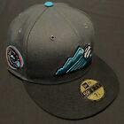 Colorado Rockies Inaugural Patch Hat - Lava Red UV - New Era 59fifty 7 3/8
