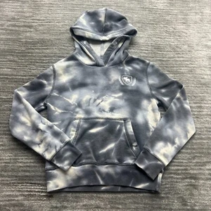 Abercrombie & Fitch Kids Hoodie Size 9/10 Youth Girls Tie Dye Hooded Sweatshirt - Picture 1 of 7
