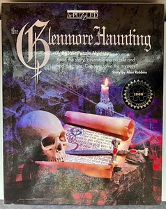 1993 BePuzzled The Glenmore Haunting Jigsaw Puzzle Mystery Story by Alan Robbins - Picture 1 of 5