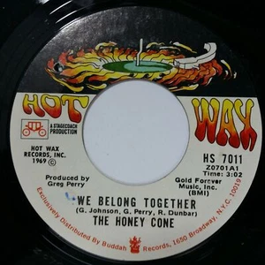 THE HONEY CONE Want Ads b/w We Belong Together HS7011 7" 45rpm Vinyl VG++ - Bild 1 von 2