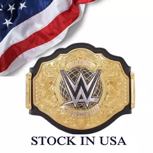 Cinturón del Campeonato Mundial Peso Pesado WWE réplica título lucha libre cinturón talla adulto - Imagen 1 de 3