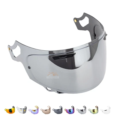 MOTOVISOR Visiera per Arai Concept X Signet X Rx7v Specchio Compatibile Pinlock Ready