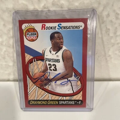 Autógrafo Fleer Retro Rookie Sensations 2012-13 #63 verde Draymond Foto 1 de 2
