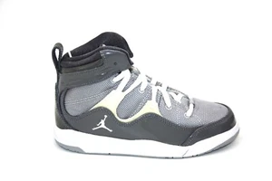 JORDAN FLIGHT TR'97 (PS) 428828-003 LT GRAPHITE/WHITE WOLF GREY PRE SCHOOL SIZE - Picture 1 of 12