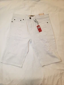12am Nation's Shorts White Size 32. - Picture 1 of 6