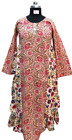 cotton  dress for women size medium vintage multi    colour