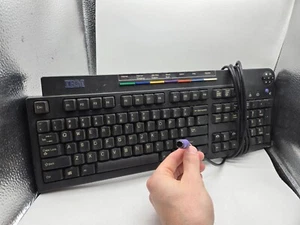 IBM KB-9930 keyboard retro vintage ps/2 windows - Picture 1 of 9