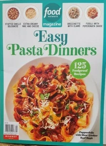 Food Network Magazine Easy Pasta Dinners 2019 FREE SHIPPING CB - Picture 1 of 1