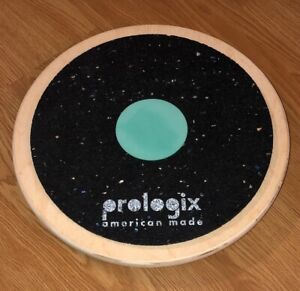 Prologix American Made 12” Marksman Double-Side Drum Practice Pad Wood Cork Foam