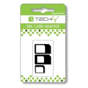 Adapter Card SIM (3 IN 1) Nano-Sim, Micro-Sim And SIM I-SIM-3 - Picture 1 of 1