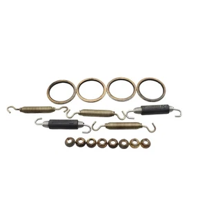 2015 2016 APRILIA RSV4 EXHAUST HARDWARE MANIFOLD HEADER PIPE BOLTS MOUNTING NUTS - Bild 1 von 4