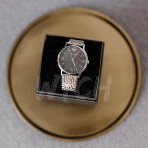 Reloj Hombre EMPORIO ARMANI AR11121 'Kappa' Dos Tonos Esfera Gris - Imagen 1 de 4