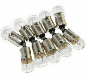 10 x For Royal Enfield Parking Turn Pilot Light Speedo Bulb 12 V-3.4 W - Picture 1 of 5