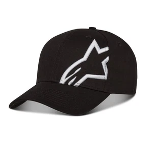 Alpinestars Corp Snap 2 Mens Snapback Cap Black White - Picture 1 of 2