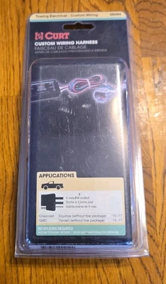Curt Trailer Hitch Wiring Connector 56094 For Chevrolet Equinox Gmc Terrain Foto 1 de 2