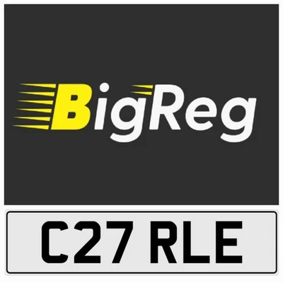 C27 RLE CHARLIE CHAS CHARLY CARLY NEAT OLD 3X3 PRIVATE NUMBER PLATE - Image 1 of 4