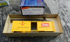 ROUNDHOUSE HO-SCALE 40’ TRAINS MAGAZINE 35TH ANNIVERSARY RIBBED BOXCAR #35 - Picture 1 of 2