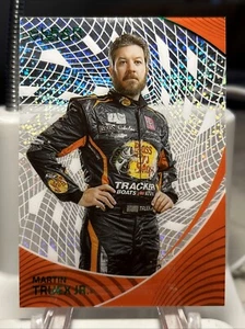 2022 PANINI CHRONICLES CLEAR VISION RACING MARTIN TRUEX JR CARD #15 1/5 EMERALD - Picture 1 of 2