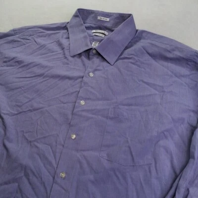 Camisa de vestir Van Heusen de corte regular para hombre talla 18-18,5 34/35 Foto 1 de 4