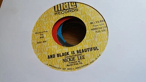 Nickie Lee 45 And Black is Beautiful/Faith Within Mala Promo Florida Deep Soul - Picture 1 of 1