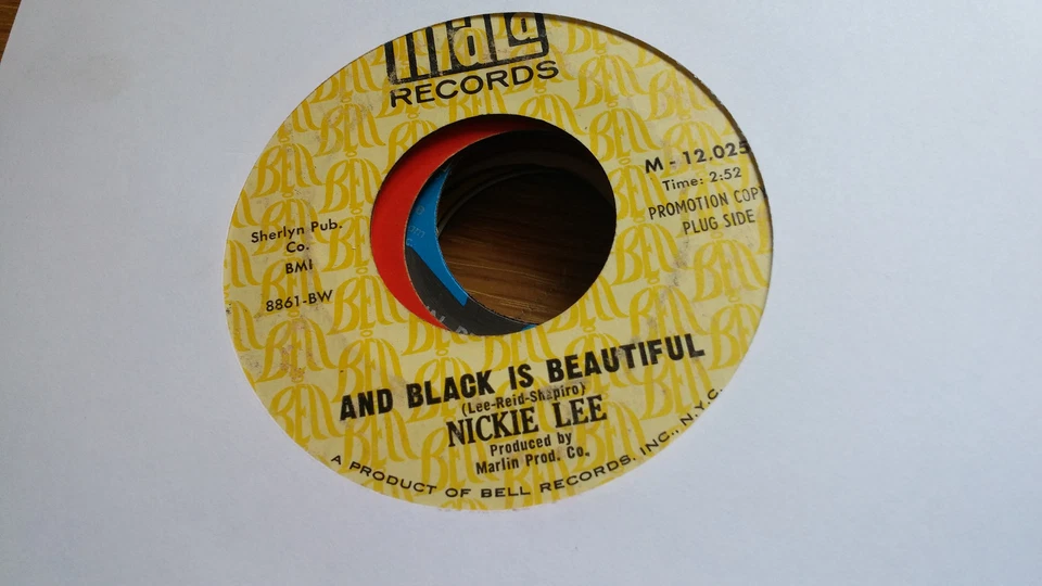 Nickie Lee 45 And Black is Beautiful/Faith Within Mala Promo Florida Deep Soul - Image 1 of 1