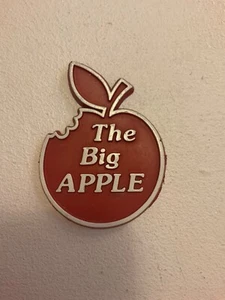 The Big Apple New York City Vintage Rubber Fridge Magnet - Picture 1 of 2