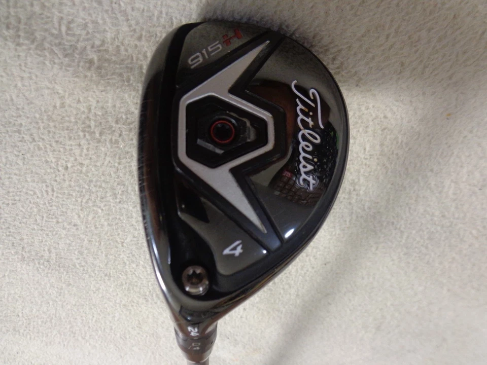 LH - Titleist 915H 4/24* Hybrid w/Diamana M+ Red 50 HY Ladies Graphite Shaft - Image 1 of 1