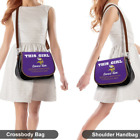 Vikings Minnesota This Girl Loves Her PU Bags Leather Bag Soft and Waterproof