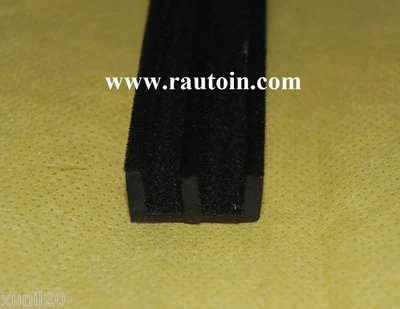 COMPATIBLE WITH FIAT 600D 1960-> VELVETY CHANNEL DOUBLE DOOR WINDOW - Image 1 of 2