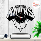 Horloge murale disque vinyle New York NBA basketball enfants décoration hommes meilleurs cadeaux