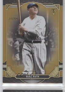 2022 Topps Triple Threads Gold /99 Babe Ruth #60 HOF