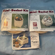 Vintage Jadvick Reed Creations Mini Basket Kit by Nancy Gruber Little Cat Head