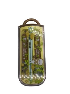 JAPÓN Studio Ghibli My Neighbor Totoro Cuchara Tenedor Palillos Caja Estuche - Imagen 1 de 3