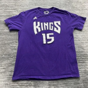 Sacramento Kings Shirt L Youth Adidas DeMarcus Cousins # 15 NBA Basketball - Picture 1 of 7