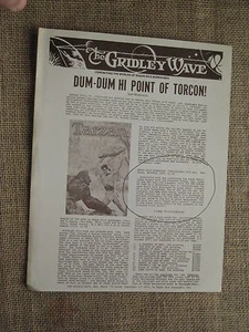 Fanzine THE GRIDLEY WAVE #40 3rd/1973 - House of Greystoke/Edgar Rice Burroughs - Picture 1 of 1